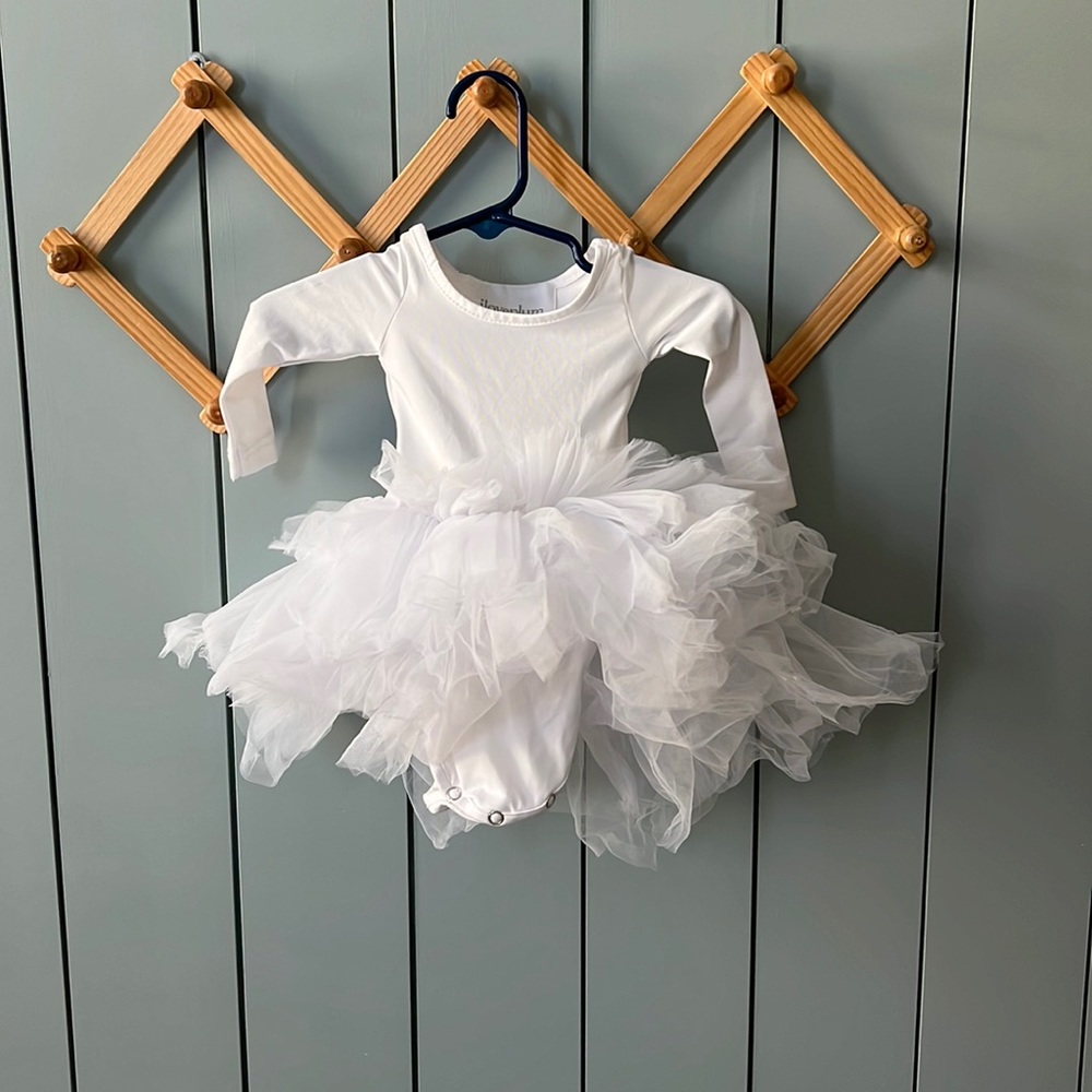 I love plum size 3-6 months tutu